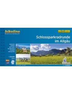 Schlossparkradrunde im Allgäu kerékpáros atlasz