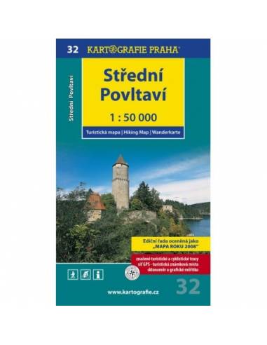32 Střední Povltaví turistatérkép