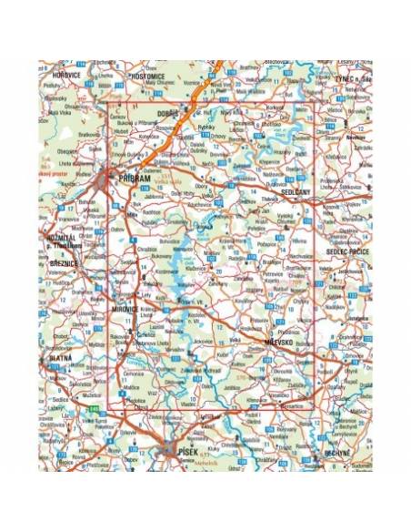 32 Střední Povltaví turistatérkép