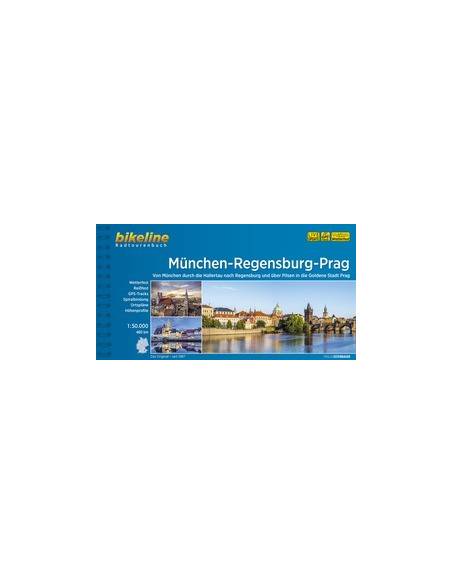 München-Regensburg-Prag kerékpáros atlasz