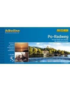 Po Radweg - Po kerékpáros atlasz - Milánótól a Po-deltáig