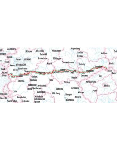 Mittellandroute Von Aachen nach Zittau – Einmal...