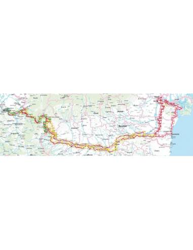 Donau-Radweg 5 -  Duna kerékpáros atlasz -...