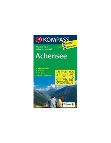 KK 027 Achensee sí-, kerékpáros-, turistatérkép