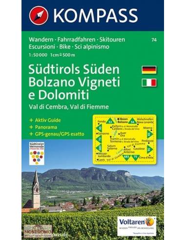 KK 74 Südtirols Süden -Bolsano Vignetti e...