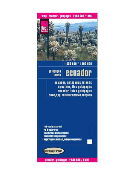 RKH Ecuador - Galápagos - Galápagos-szigetek térkép
