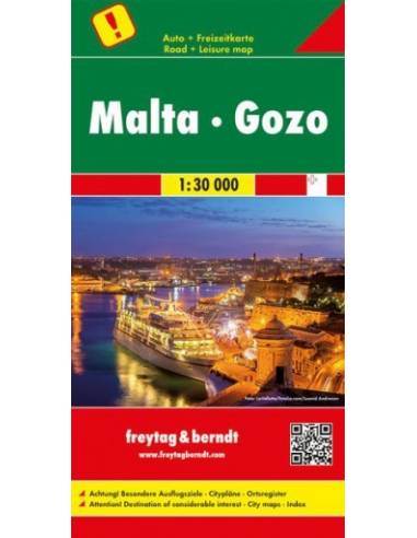 Málta-Gozo térkép