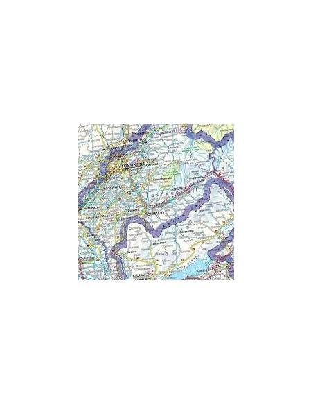 Central Asia - Közép-Ázsia térkép