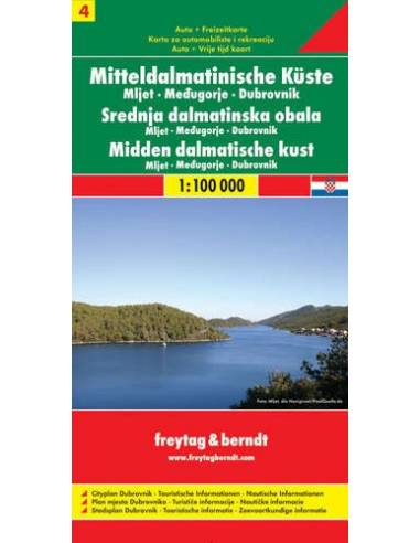 Dalmát tengerpart 4: Mljet-Medjugorie-Dubrovnik...