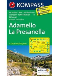 KK 71 Adamello - La Presanella túra-, sí-  és kerékpáros...