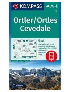 KK 72 Ortler - Ortles Cevedale túra-, kerékpáros- és...