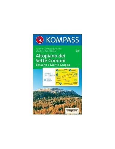 KK 78 Altopiano Dei Sette Comuni túra-, sí-  és...