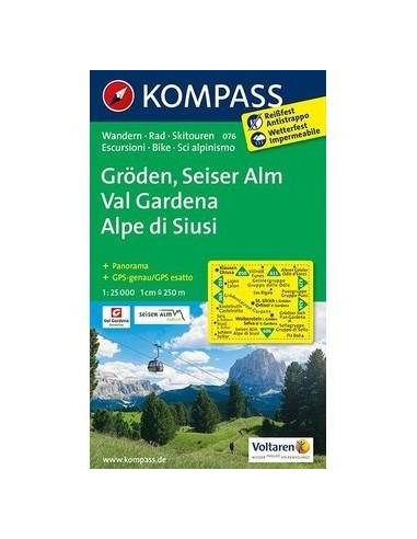 KK 076 Gröden - Seiser Alm / Val Gardena - Alpe...