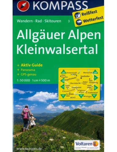 KK 3 Allgäuer Alpen, Kleinwalsertal...