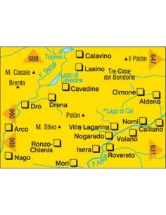 KK 687 M.Stivo / Bondone / Rovereto / Mori / Arco túra-... 2