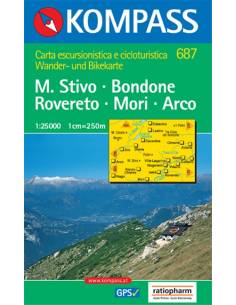 KK 687 M.Stivo / Bondone / Rovereto / Mori / Arco túra-...