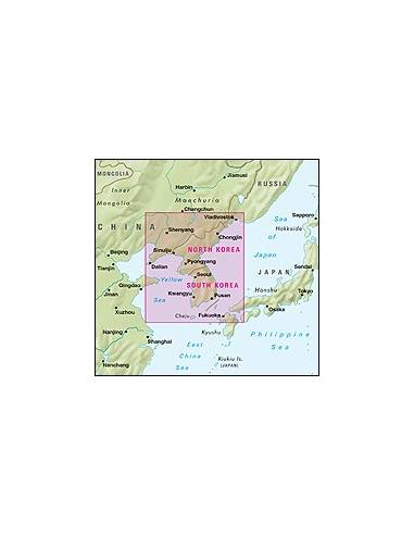 Korea (Észak és Dél) térkép - Korea - North and...