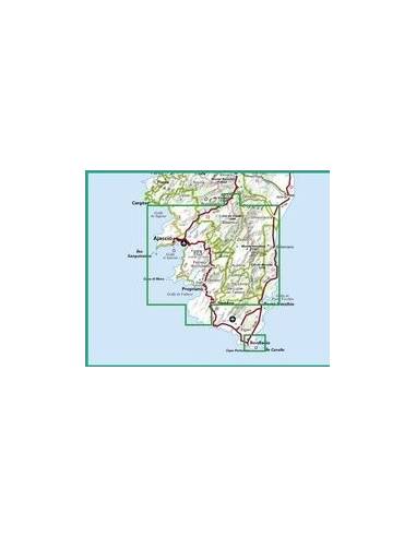 IGN 031 Ajaccio, Porto Vecchio, Aiguilles de...