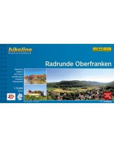 Radrunde Oberfranken - kerékpáros atlasz