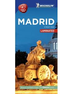 Madrid laminált térkép - Street Map
