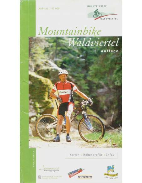 Waldviertel kerékpáros térkép