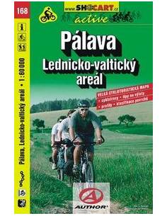 SC 168 Pálava térkép / Lednicko-Valticky Areál kerékpáros...