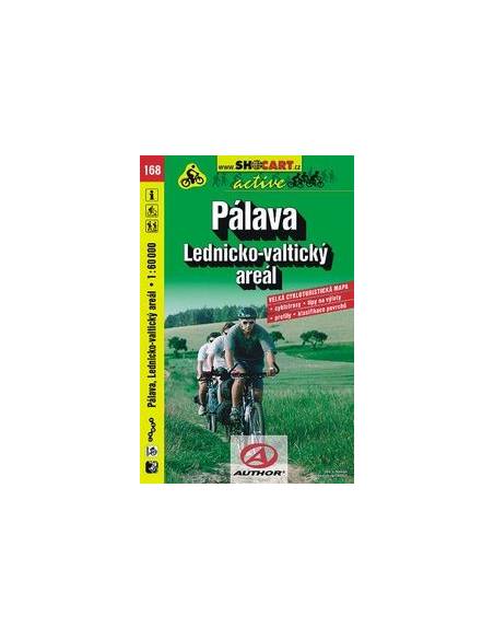 SC 168 Pálava térkép / Lednicko-Valticky Areál kerékpáros térkép