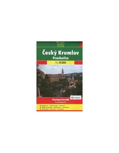 Cesky Krumlov / Prachatice térkép
