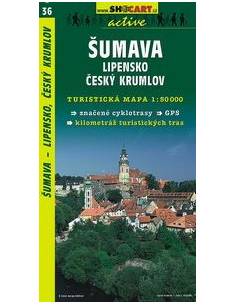 SC 36 Sumava-Lipensko-Cesky Krumlov túratérkép