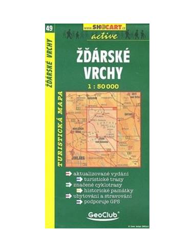 SC 49 Zdárské Vrchy túratérkép