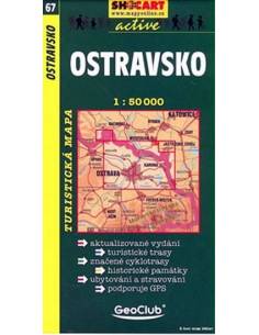 SC 67 Ostravsko térkép