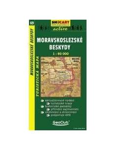 SC 69 Moravskoslezské Beskydy térkép