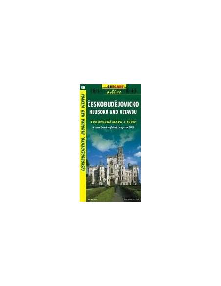 SC 40 Ceskobudejovicko / Hluboka Nad Vltavou túratérkép