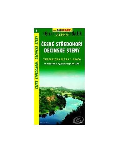 SC 3 Ceské Stredohorí, Decinské Steny túratérkép