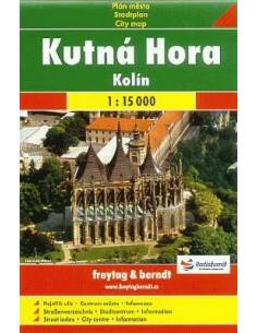 Kutná Hora - Kolin térkép