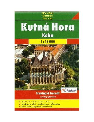 Kutná Hora - Kolin térkép