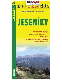 SC 219 Jeseniky térkép