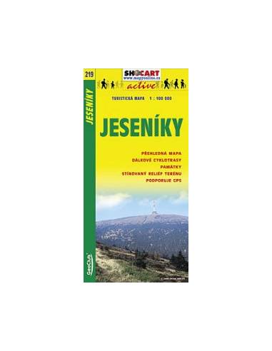 SC 219 Jeseniky térkép