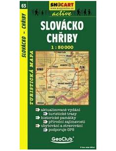 SC 63 Slovácko-Chriby térkép