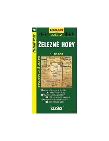 SC 30 Zelezné Hory túratérkép