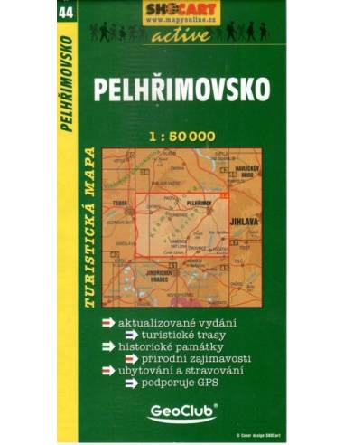 SC 44 Pelhrimovsko túratérkép