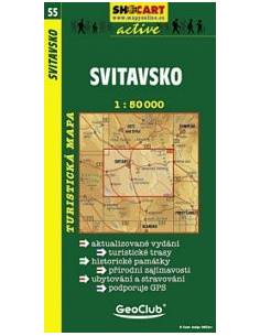 SC 55 Svitavsko túratérkép