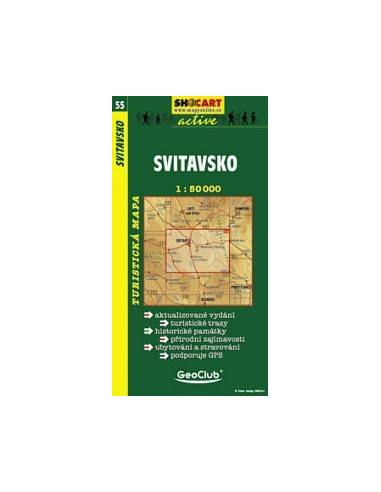 SC 55 Svitavsko túratérkép