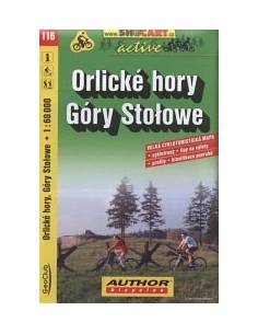 SC 116 Orlické Hory / Góry Stolowe kerékpáros térkép