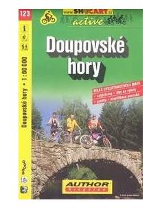 SC 123 Doupovské Hory kerékpáros térkép