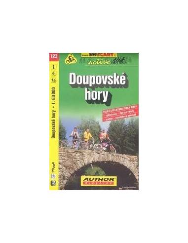 SC 123 Doupovské Hory kerékpáros térkép