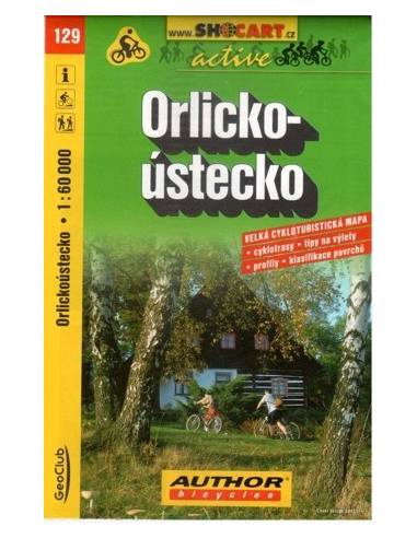 SC 129 Orlicko-Ústecko kerékpáros térkép