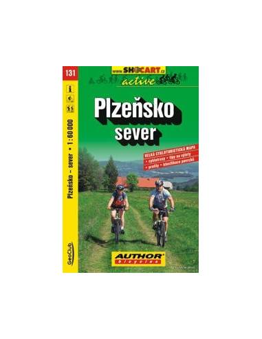SC 131 Plzensko-Sever kerékpáros térkép