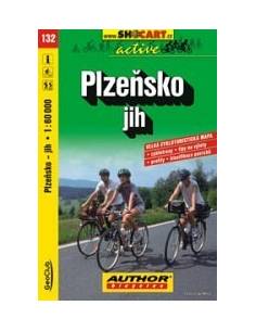 SC 132 Plzensko-Jih kerékpáros térkép
