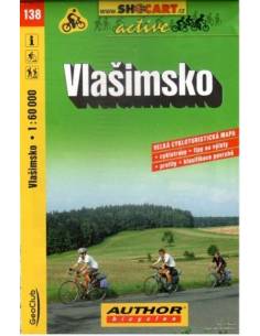 SC 138 Vlasimsko kerékpáros térkép